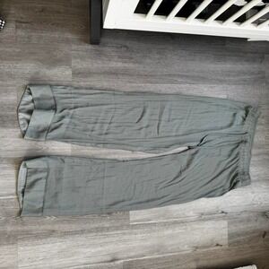 Sage Green Flowy Lounge Pants from GAP Body